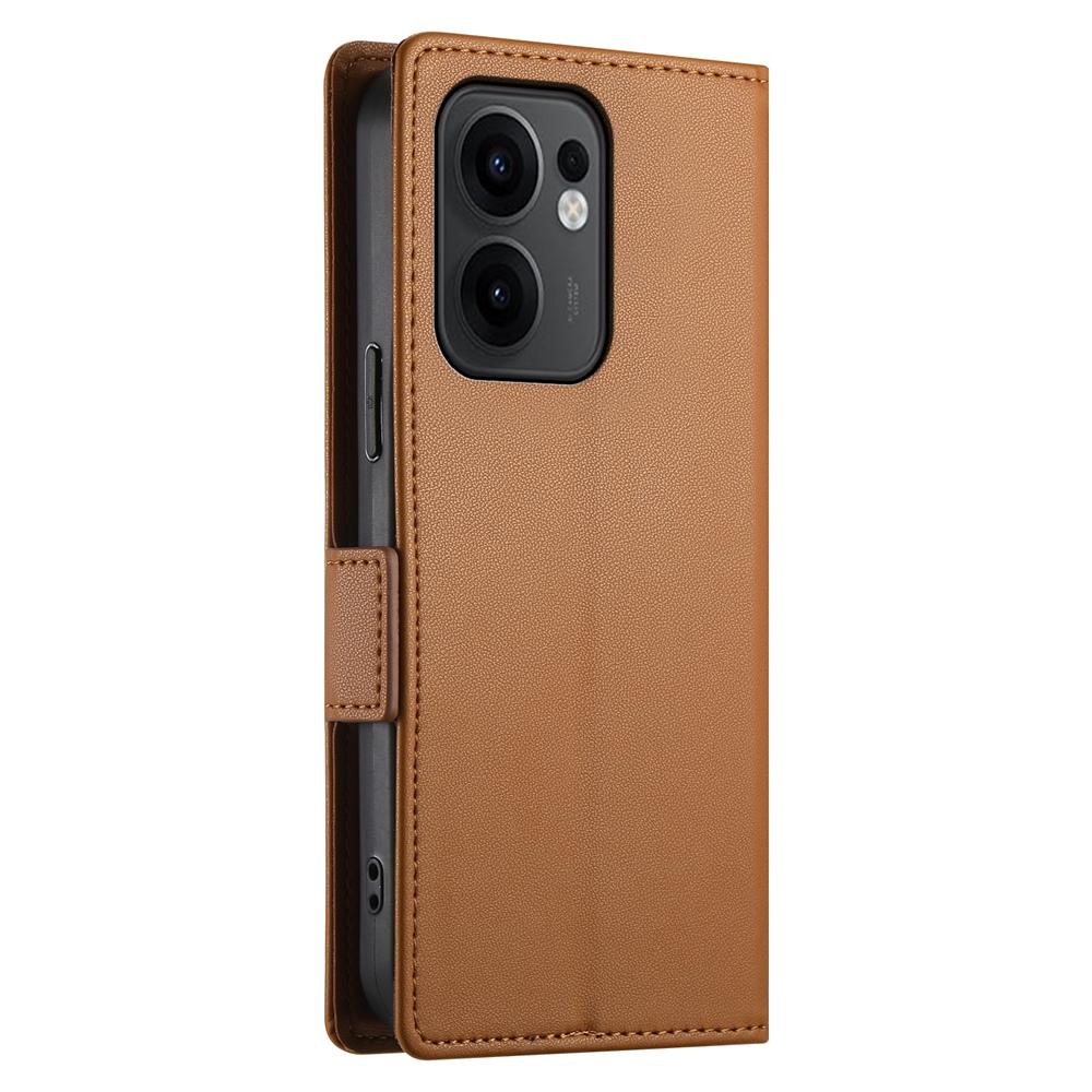 OPPO Reno13 F 4G/5G Wallet Case - Luxury Magnetic PU Leather Flip Cover with Card Slots, Stand & Shockproof Protection