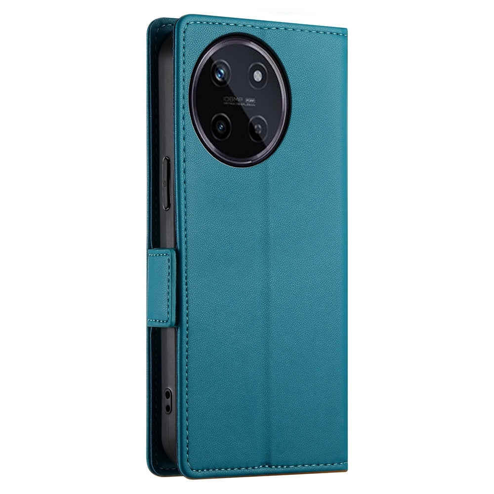 Realme 11 4G Wallet Case - Luxury Magnetic PU Leather Flip Cover with Card Slots, Stand & Shockproof Protection