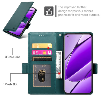 Realme 11 4G Wallet Case - Luxury Magnetic PU Leather Flip Cover with Card Slots, Stand & Shockproof Protection
