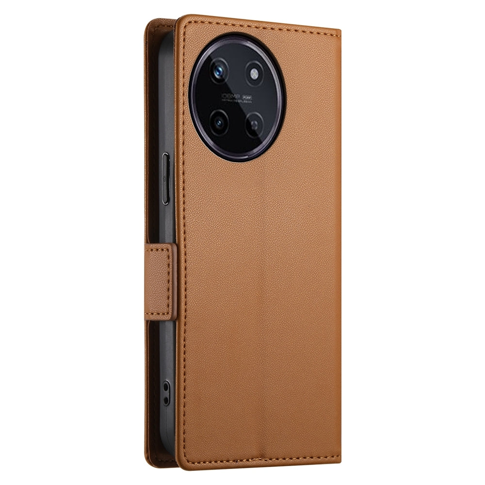Realme 11 4G Wallet Case - Luxury Magnetic PU Leather Flip Cover with Card Slots, Stand & Shockproof Protection