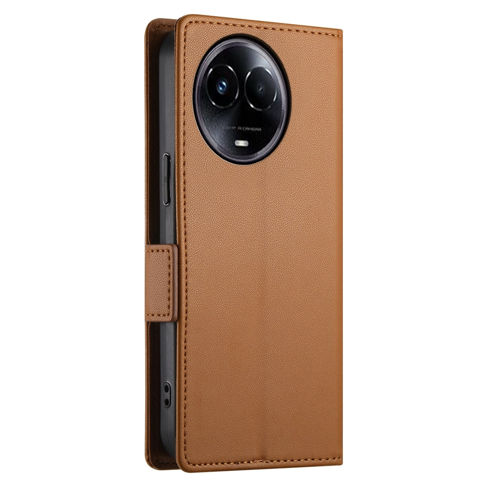Realme 11 5G Wallet Case - Luxury Magnetic PU Leather Flip Cover with Card Slots, Stand & Shockproof Protection