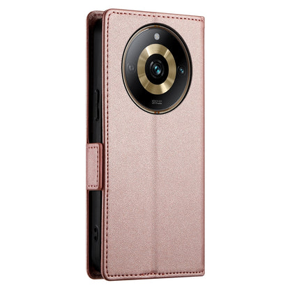 Realme 11 Pro+ 5G Wallet Case - Luxury Magnetic PU Leather Flip Cover with Card Slots, Stand & Shockproof Protection