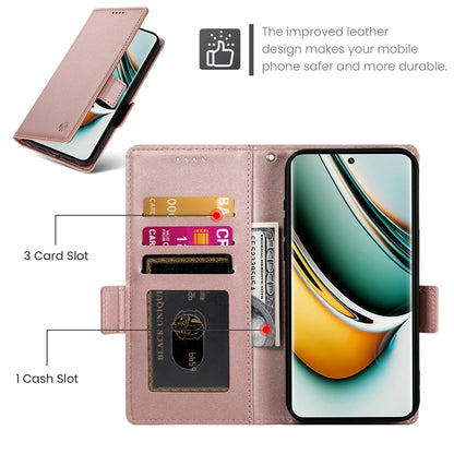 Realme 11 Pro 5G Wallet Case - Luxury Magnetic PU Leather Flip Cover with Card Slots, Stand & Shockproof Protection