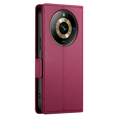 Realme 11 Pro 5G Wallet Case - Luxury Magnetic PU Leather Flip Cover with Card Slots, Stand & Shockproof Protection