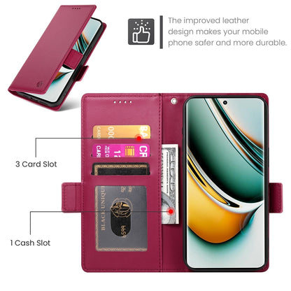 Realme 11 Pro+ 5G Wallet Case - Luxury Magnetic PU Leather Flip Cover with Card Slots, Stand & Shockproof Protection