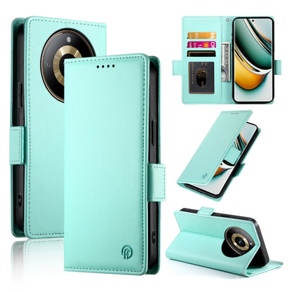 Realme 11 Pro 5G Wallet Case - Luxury Magnetic PU Leather Flip Cover with Card Slots, Stand & Shockproof Protection