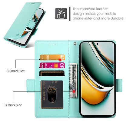 Realme 11 Pro+ 5G Wallet Case - Luxury Magnetic PU Leather Flip Cover with Card Slots, Stand & Shockproof Protection