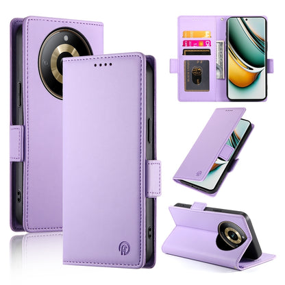 Realme 11 Pro+ 5G Wallet Case - Luxury Magnetic PU Leather Flip Cover with Card Slots, Stand & Shockproof Protection