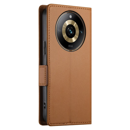 Realme 11 Pro 5G Wallet Case - Luxury Magnetic PU Leather Flip Cover with Card Slots, Stand & Shockproof Protection