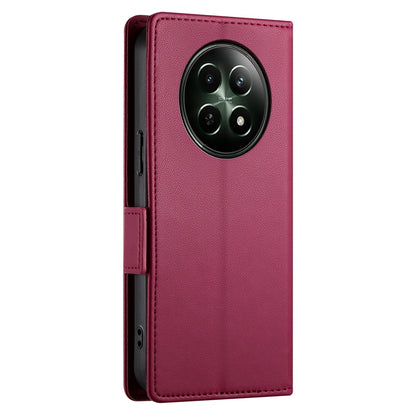 Realme 12 Wallet Case - Luxury Magnetic PU Leather Flip Cover with Card Slots, Stand & Shockproof Protection