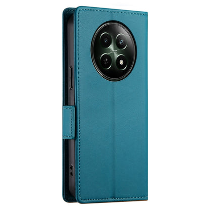 Realme 12 Wallet Case - Luxury Magnetic PU Leather Flip Cover with Card Slots, Stand & Shockproof Protection