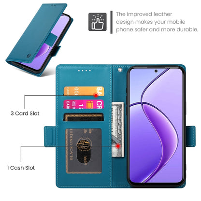 Realme 12 Wallet Case - Luxury Magnetic PU Leather Flip Cover with Card Slots, Stand & Shockproof Protection