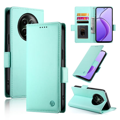 Realme 12 Wallet Case - Luxury Magnetic PU Leather Flip Cover with Card Slots, Stand & Shockproof Protection