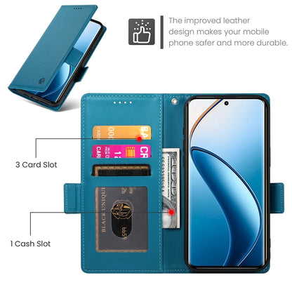 Realme 12 Pro+ Wallet Case - Luxury Magnetic PU Leather Flip Cover with Card Slots, Stand & Shockproof Protection