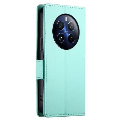 Realme 12 Pro Wallet Case - Luxury Magnetic PU Leather Flip Cover with Card Slots, Stand & Shockproof Protection