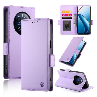 Realme 12 Pro+ Wallet Case - Luxury Magnetic PU Leather Flip Cover with Card Slots, Stand & Shockproof Protection