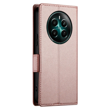 Realme Narzo 70 Pro Wallet Case - Luxury Magnetic PU Leather Flip Cover with Card Slots, Stand & Shockproof Protection