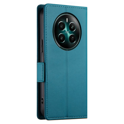 Realme Narzo 70 Pro Wallet Case - Luxury Magnetic PU Leather Flip Cover with Card Slots, Stand & Shockproof Protection