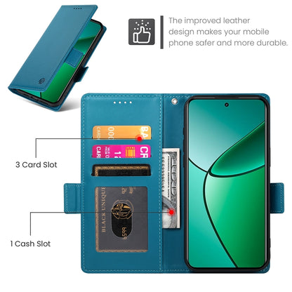 Realme 12+ Wallet Case - Luxury Magnetic PU Leather Flip Cover with Card Slots, Stand & Shockproof Protection