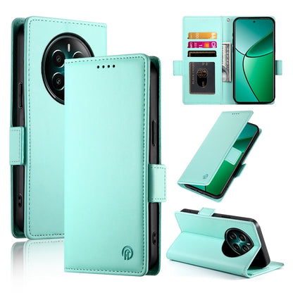 Realme Narzo 70 Pro Wallet Case - Luxury Magnetic PU Leather Flip Cover with Card Slots, Stand & Shockproof Protection