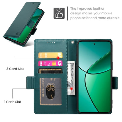 Realme 12+ Wallet Case - Luxury Magnetic PU Leather Flip Cover with Card Slots, Stand & Shockproof Protection