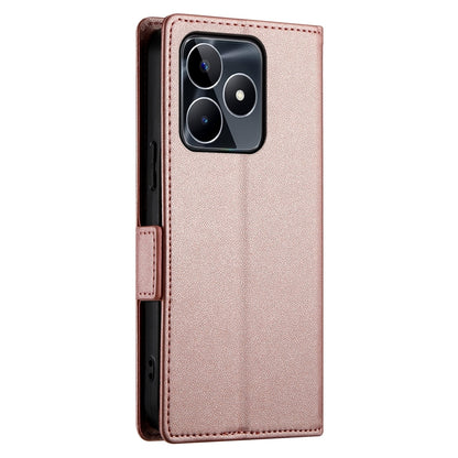 Realme Narzo N53 4G Wallet Case - Luxury Magnetic PU Leather Flip Cover with Card Slots, Stand & Shockproof Protection
