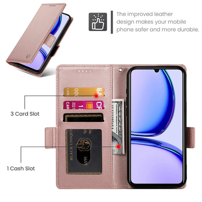 Realme C53 4G Wallet Case - Luxury Magnetic PU Leather Flip Cover with Card Slots, Stand & Shockproof Protection
