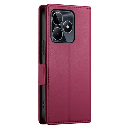 Realme C53 4G Wallet Case - Luxury Magnetic PU Leather Flip Cover with Card Slots, Stand & Shockproof Protection