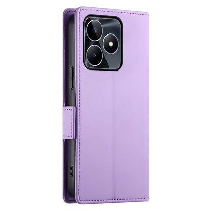Realme C53 4G Wallet Case - Luxury Magnetic PU Leather Flip Cover with Card Slots, Stand & Shockproof Protection