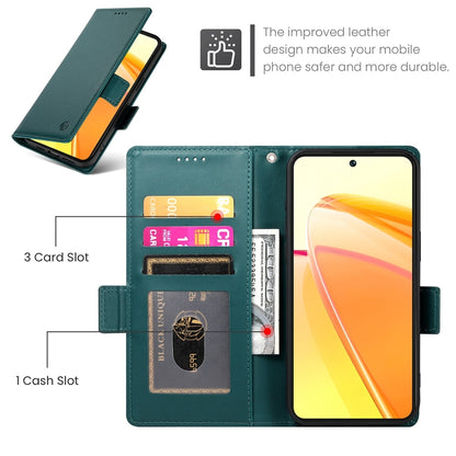 Realme Narzo N55 Wallet Case - Luxury Magnetic PU Leather Flip Cover with Card Slots, Stand & Shockproof Protection