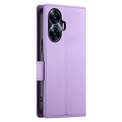 Realme C55 4G Wallet Case - Luxury Magnetic PU Leather Flip Cover with Card Slots, Stand & Shockproof Protection