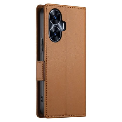 Realme C55 4G Wallet Case - Luxury Magnetic PU Leather Flip Cover with Card Slots, Stand & Shockproof Protection
