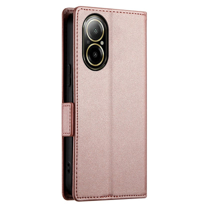 Realme C67 4G Global Wallet Case - Luxury Magnetic PU Leather Flip Cover with Card Slots, Stand & Shockproof Protection