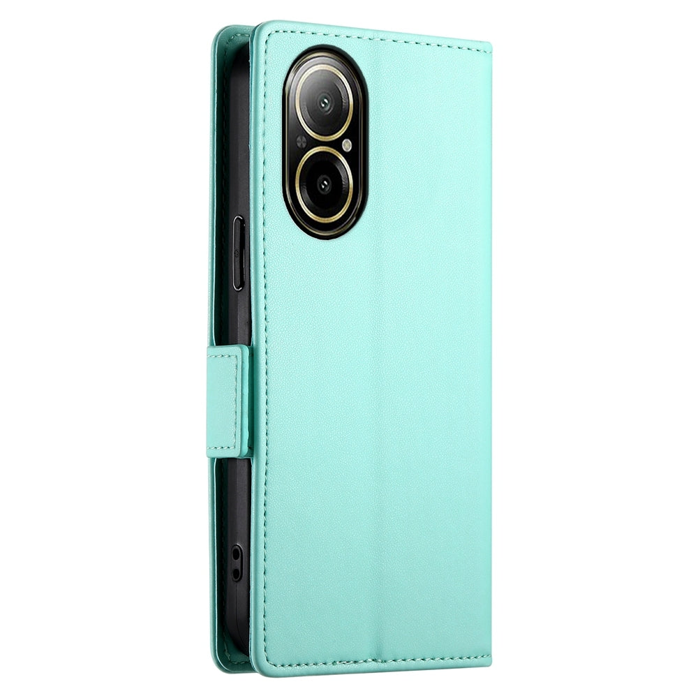 Realme C67 4G Global Wallet Case - Luxury Magnetic PU Leather Flip Cover with Card Slots, Stand & Shockproof Protection