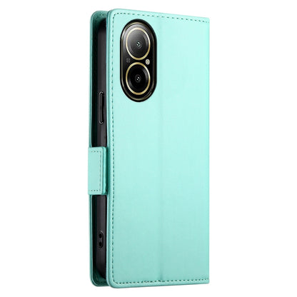 Realme C67 4G Global Wallet Case - Luxury Magnetic PU Leather Flip Cover with Card Slots, Stand & Shockproof Protection