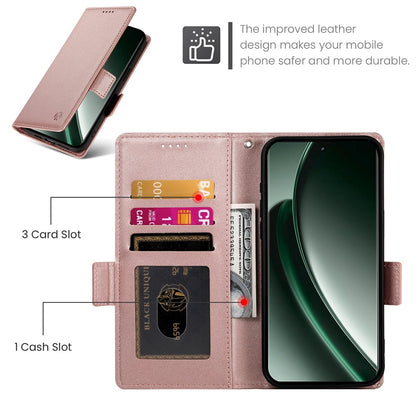 Realme GT 6 Global Wallet Case - Luxury Magnetic PU Leather Flip Cover with Card Slots, Stand & Shockproof Protection