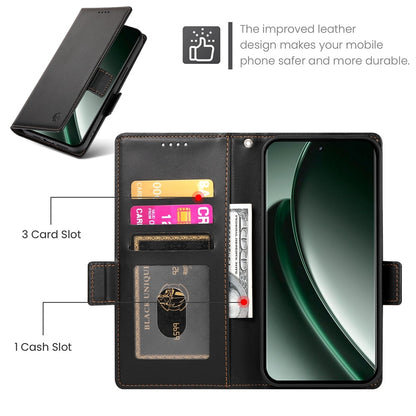 Realme GT 6 Global Wallet Case - Luxury Magnetic PU Leather Flip Cover with Card Slots, Stand & Shockproof Protection