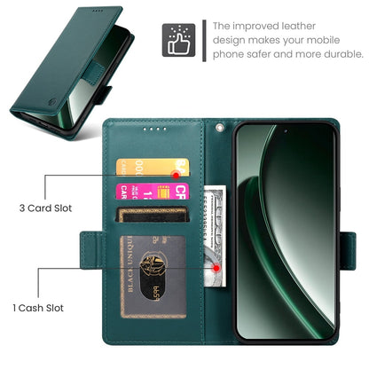 Realme GT 6 Global Wallet Case - Luxury Magnetic PU Leather Flip Cover with Card Slots, Stand & Shockproof Protection