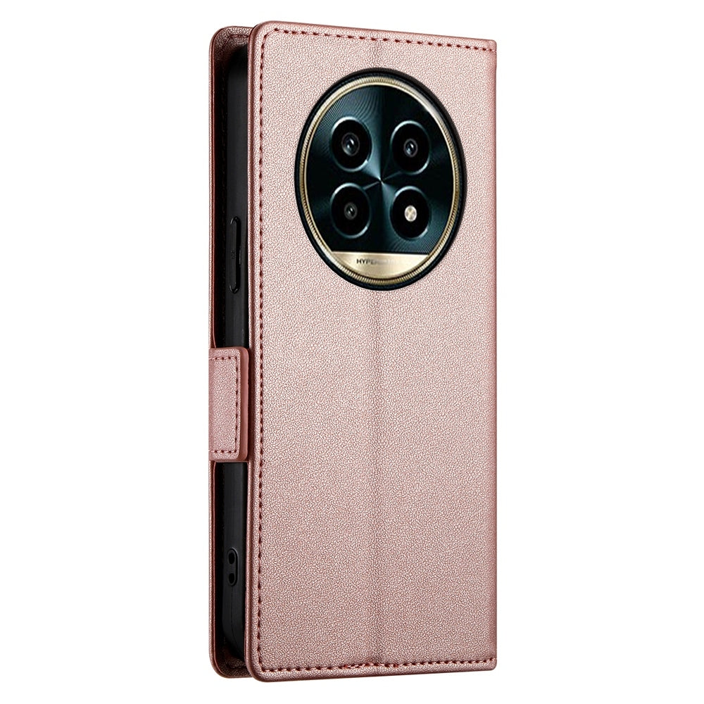 Realme 13 Pro Wallet Case - Luxury Magnetic PU Leather Flip Cover with Card Slots, Stand & Shockproof Protection