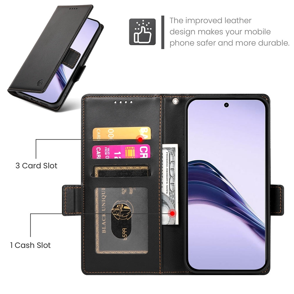Realme 13 Pro Wallet Case - Luxury Magnetic PU Leather Flip Cover with Card Slots, Stand & Shockproof Protection