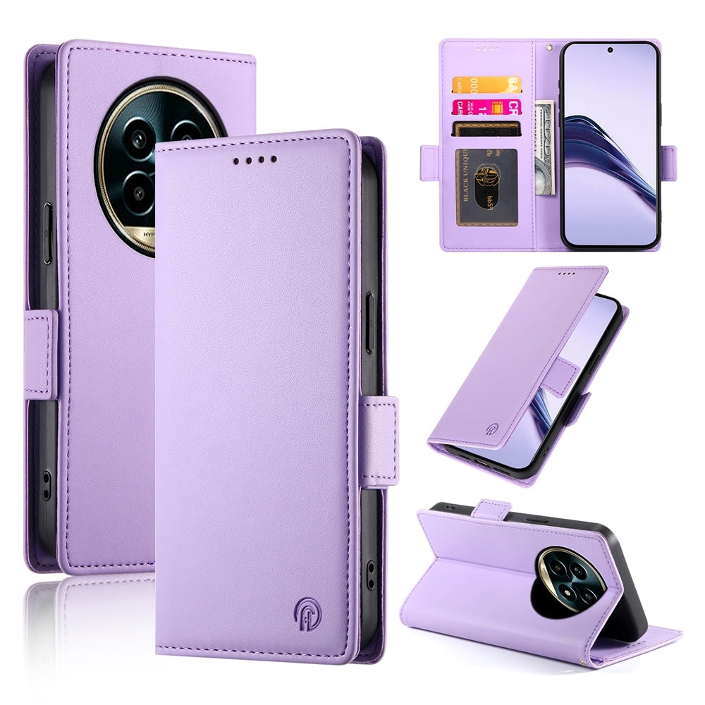Realme 13 Pro Wallet Case - Luxury Magnetic PU Leather Flip Cover with Card Slots, Stand & Shockproof Protection