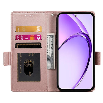 Realme 13+ Wallet Case - Luxury Magnetic PU Leather Flip Cover with Card Slots, Stand & Shockproof Protection