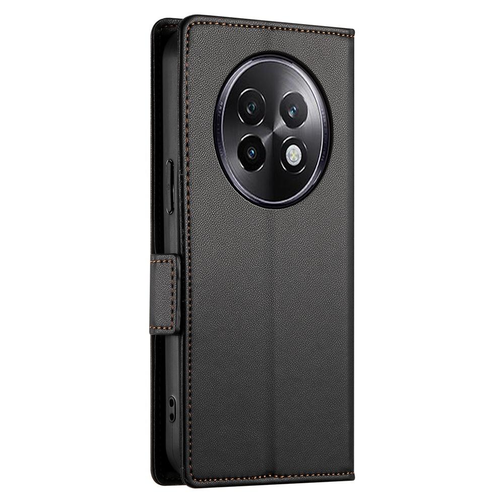 Realme 13+ Wallet Case - Luxury Magnetic PU Leather Flip Cover with Card Slots, Stand & Shockproof Protection