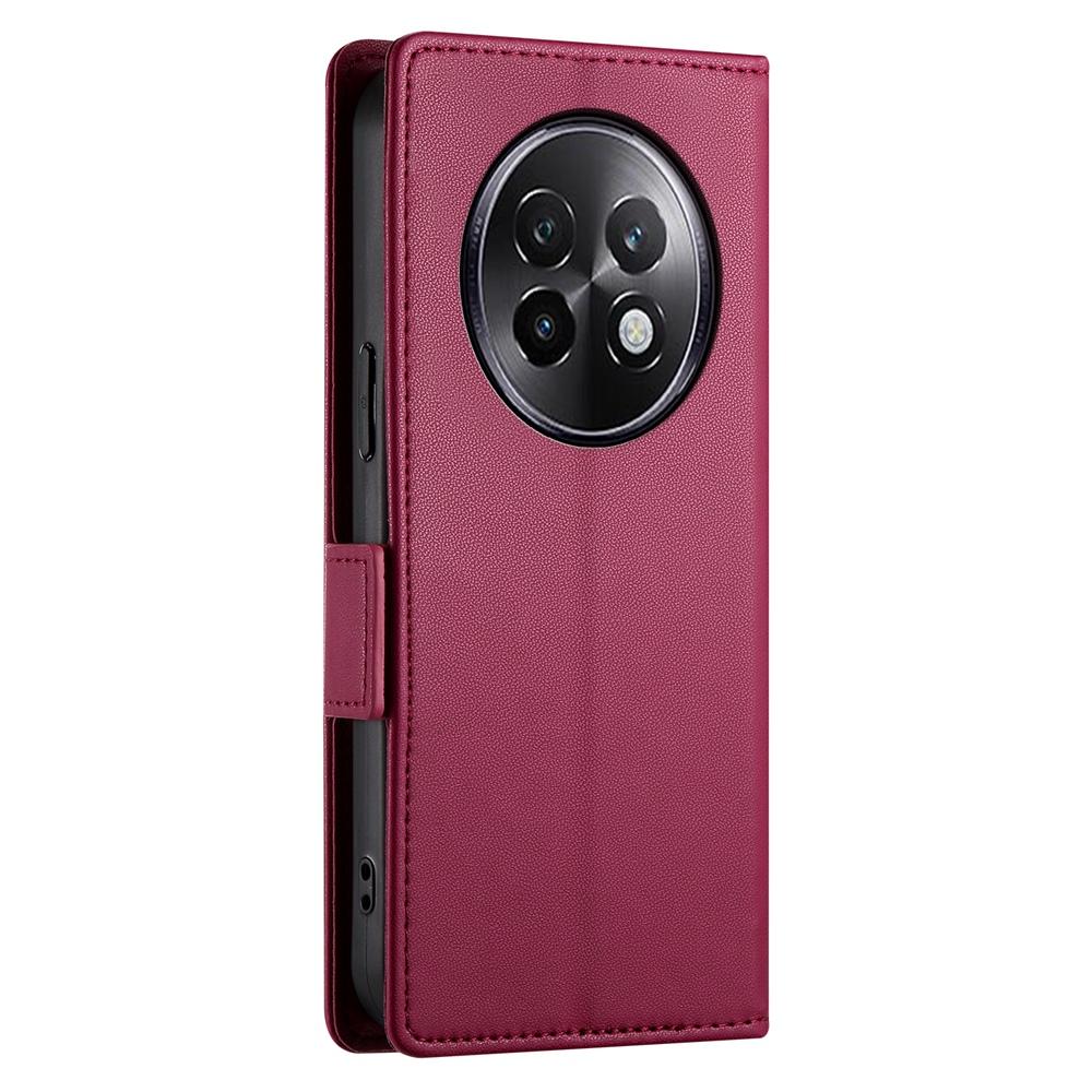 Realme 13+ Wallet Case - Luxury Magnetic PU Leather Flip Cover with Card Slots, Stand & Shockproof Protection