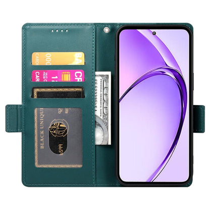 Realme 13+ Wallet Case - Luxury Magnetic PU Leather Flip Cover with Card Slots, Stand & Shockproof Protection