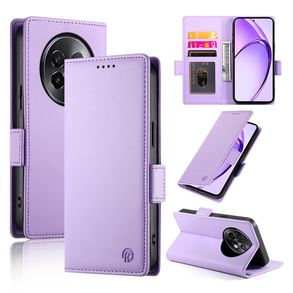 Realme 13+ Wallet Case - Luxury Magnetic PU Leather Flip Cover with Card Slots, Stand & Shockproof Protection