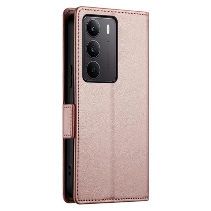 Realme C75 Wallet Case - Luxury Magnetic PU Leather Flip Cover with Card Slots, Stand & Shockproof Protection