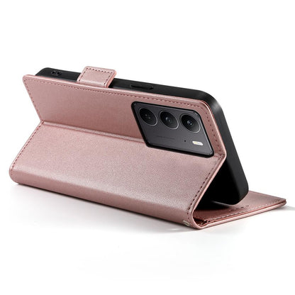 Realme 14x Wallet Case - Luxury Magnetic PU Leather Flip Cover with Card Slots, Stand & Shockproof Protection