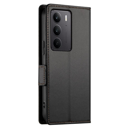 Realme C75 Wallet Case - Luxury Magnetic PU Leather Flip Cover with Card Slots, Stand & Shockproof Protection