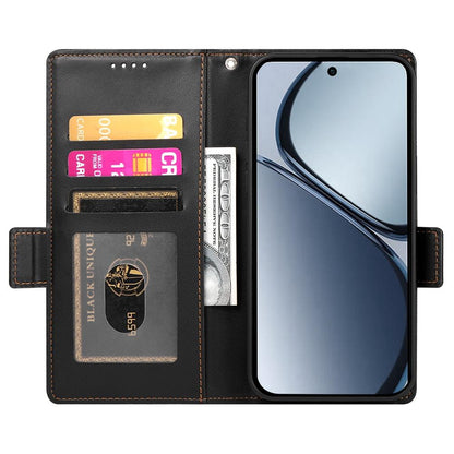 Realme C75 Wallet Case - Luxury Magnetic PU Leather Flip Cover with Card Slots, Stand & Shockproof Protection